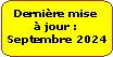 Rectangle  coins arrondis: Dernire mise  jour :Mai 2024